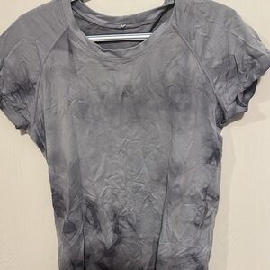 lululemon athletica Charcoal Tie-Dye Short Sleeve Tee